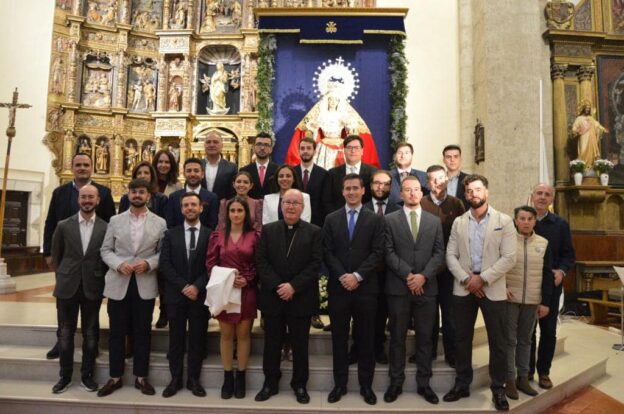 El Obispo de la Diócesis Conquense, José Mª Yanguas, bendice la Imagen de la Virgen de la Salud en Tarancón