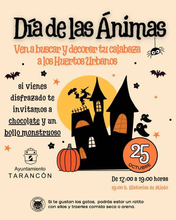 El Ayuntamiento celebrará el Día de las Ánimas en Tarancón con una actividad gratuita el próximo 25 de octubre