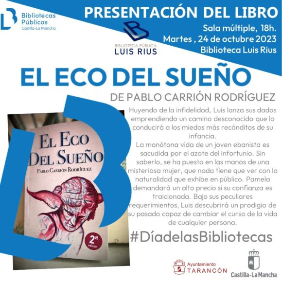 Tarancón se suma a la celebración del día de las Bibliotecas con dos actividades literarias