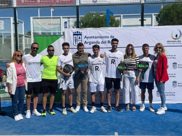 Dani Collado, triunfa en  el Pádel madrileño. El equipo en el que esta integrado, se proclama campeón del V Maratón de Arganda del Rey