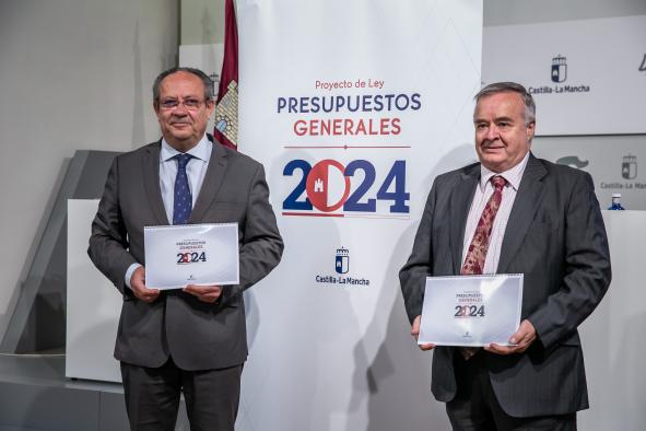 Castilla-La Mancha, primera Comunidad Autónoma en aprobar el proyecto de Ley de Presupuestos para 2024, que asciende a 12.473 millones de euros