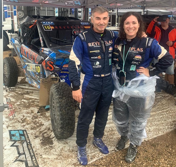 El piloto TT4 Julián Regidor Yunta, abandona por problemas mecánicos, en la segunda carrera la especial del IX Rally Guadalajara.
