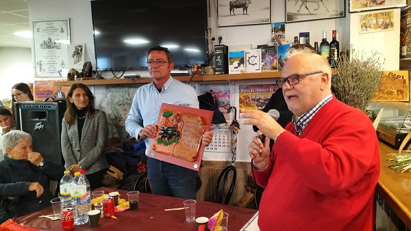 Zafrilla rindió homenaje al ganadero de toros de lidia Juan Vicente Moreno Mora