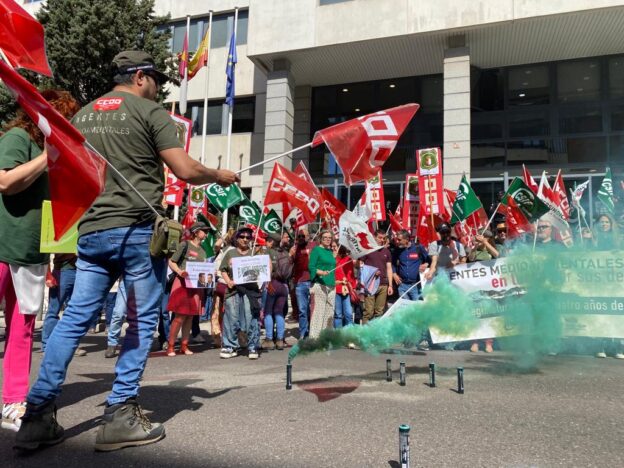 La justicia da la razón a CCOO y condena en firme a la JCCM por no retribuir como debe las guardias de incendios a los/as agentes medioambientales