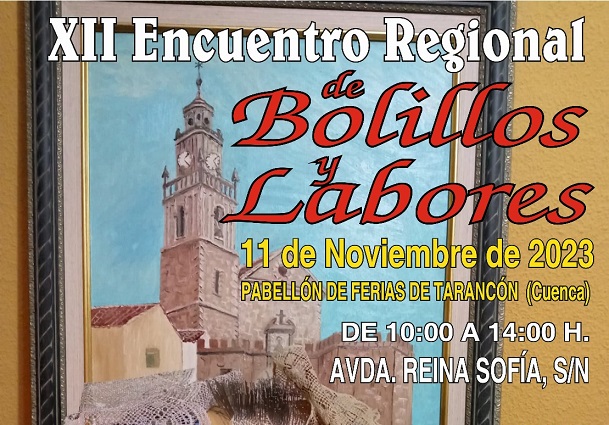 Tarancón acoge este sábado 11 de noviembre el XII Encuentro Regional de Encaje de Bolillos