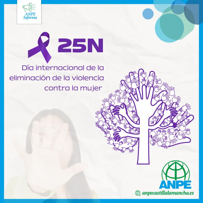 ANPE apuesta por la Educación como herramienta fundamental para erradicar la violencia contra las mujeres.