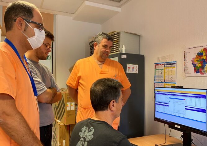 Se renovarán todos los equipos informáticos de los profesionales del Hospital de Cuenca así como en los CEDTS de Tarancón y Motilla del Palancar