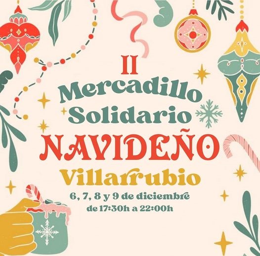II Mercadillo Solidario Navideño en Villarrubio a beneficio del proyecto «Cambiando Vidas con Elsa»