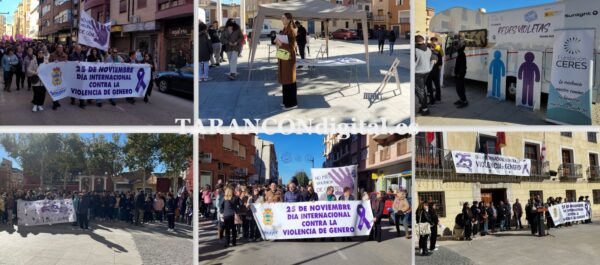 Tarancón unido contra la violencia de género: Marcha, lectura de manifiesto y compromiso ciudadano