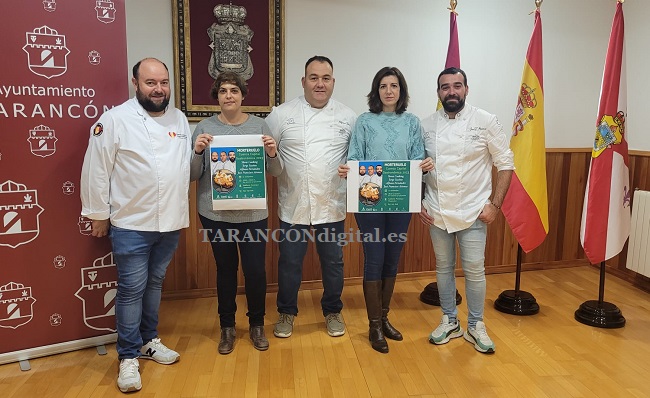 Esta tarde se ha presentado una nueva actividad gastronómica «Show cooking» que se celebrará en Tarancón el viernes 17 de noviembre