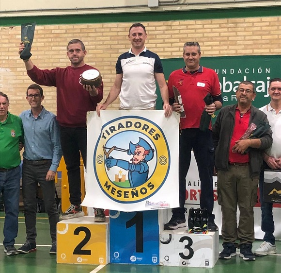 Félix Carreras, hace pódium en el Campeonato de España de  Tirachinas disputado en La Roda (Albacete)