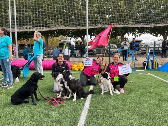 Cuatro binomios del club Momo Agility Tarancón, han tomado parte en el Campeonato de España de REFC celebrado en Ondara (Alicante)