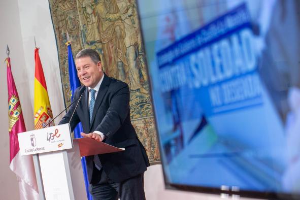 García-Page avanza la adjudicación del nuevo contrato de Teleasistencia por “40 millones de euros” para “90.000 usuarios” de Castilla-La Mancha