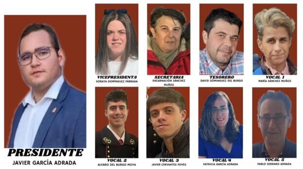 Nueva Junta Directiva de la Hermandad Cristo del Amor y María Santísima de la Paz en Tarancón