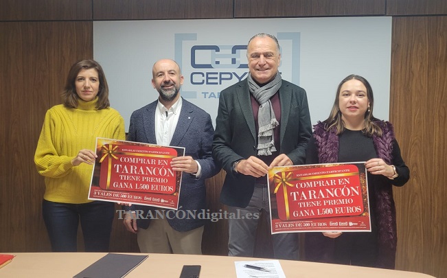 Un total 25 comercios participan este año en la Campaña de Navidad «Comprar en Tarancón tiene premio»