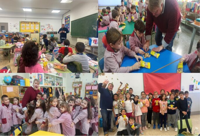 Éxito de la Campaña «Las nueces para tu cerebro» en los colegios Gloria Fuertes y Ntra. Sra. de las Mercedes de Tarancón
