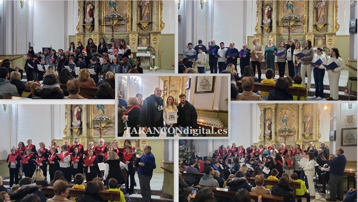 Éxito musical y de público en la I Jornada del Certamen de Villancicos en el Convento de PP Franciscanos de Tarancón