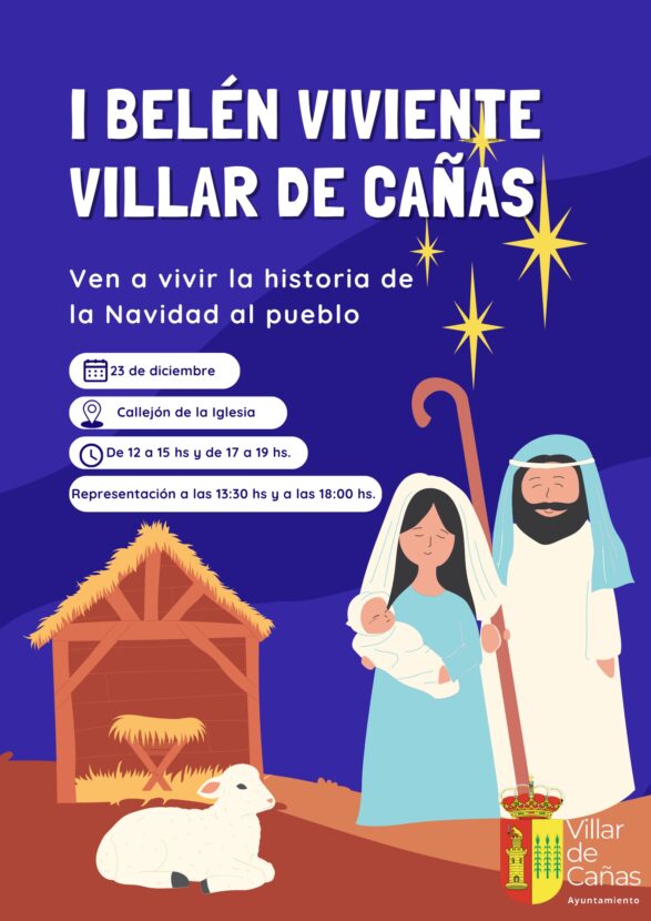 Villar de Cañas pondrá en marcha su primer Belén Viviente el próximo 23 de diciembre.