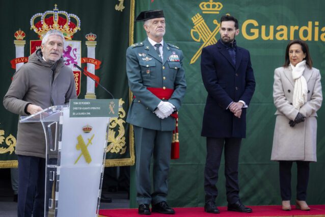 Grande-Marlaska y Robles presiden la toma de posesión del nuevo director adjunto operativo de la Guardia Civil