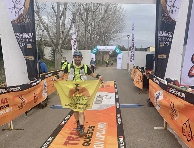 El atleta Daniel Caballero inicia el reto ‘12 meses tumores maratones’ en Malagón (Ciudad Real)