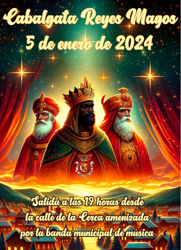 Cabalgata de los Reyes Magos de Oriente en Huete
