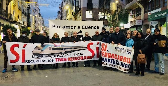 Doménech: “La lucha por recuperar nuestro tren no es una cuestión política, sino de defender los legítimos intereses de la provincia de Cuenca”
