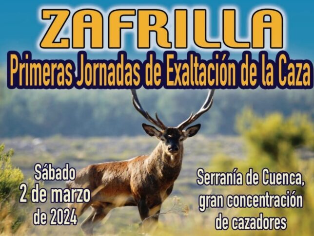 Zafrilla acoge las Primeras Jornadas de Exaltación de la Caza el próximo 2 de marzo