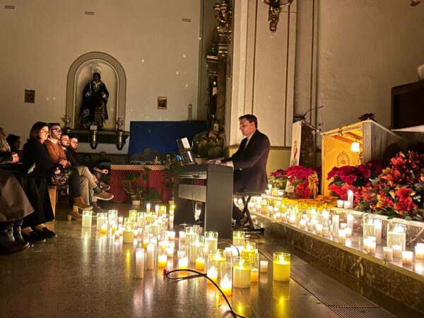 Concierto de Año Nuevo de Christian Carreras en el Convento de los Padres Franciscanos de Tarancón