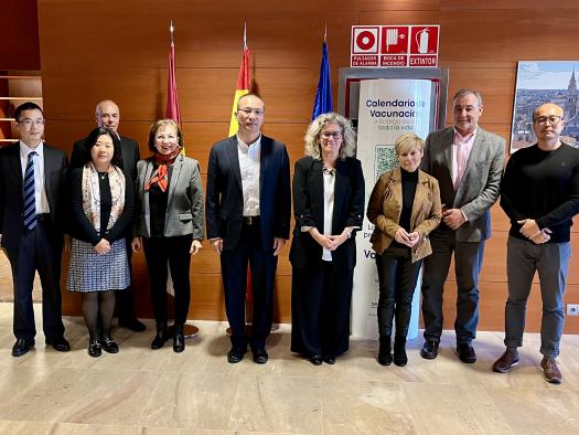 Autoridades sanitarias chinas se interesan por las estrategias de vacunación e inmunización de Castilla-La Mancha