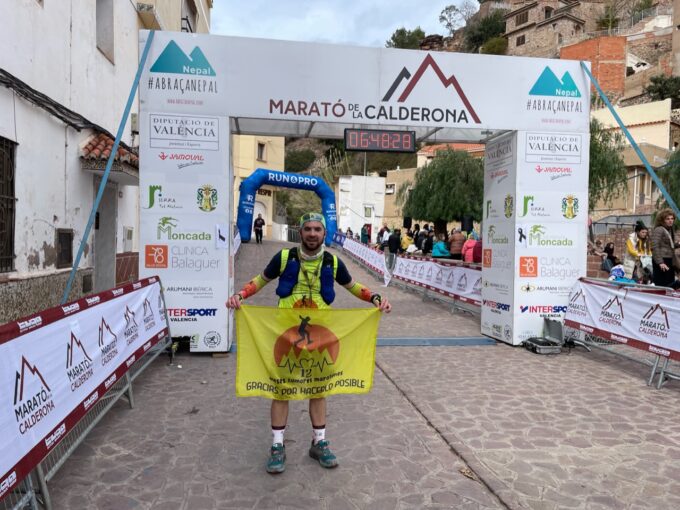 Daniel Caballero completa la segunda maratón del reto ‘12 meses tumores maratones’