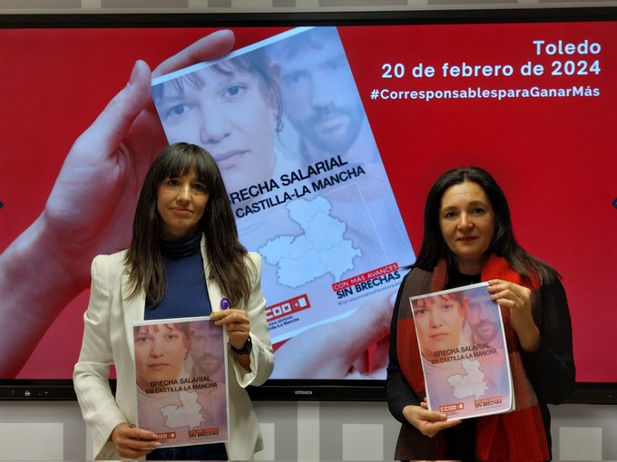 CCOO propone 45 medidas para acabar con una brecha salarial entre mujeres y hombres que es del 15% en la región