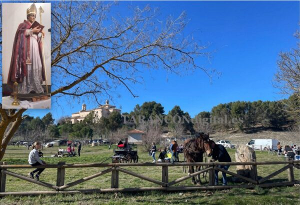 Animada celebración en la Ermita de Riánsares de Tarancón en Honor a San Blas