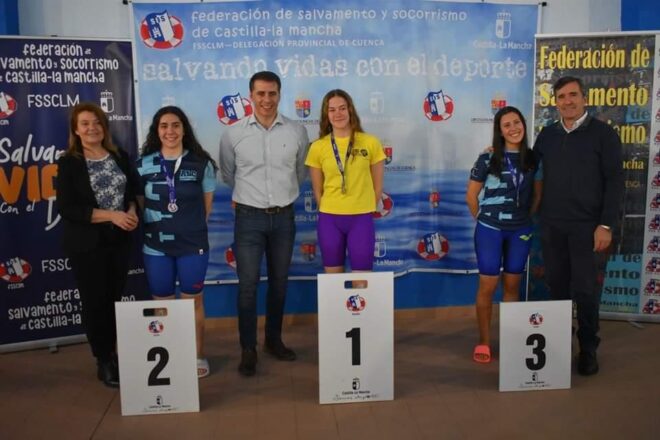 El SVAT (Salvamento y Socorrismo Tarancon), campeón Regional Junior Femenino en el XXVII Campeonato de CLM disputado en Cuenca el fin de semana