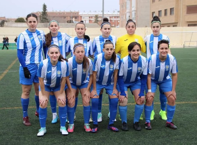 Goleada del líder de la liga UCLM preferente Femenino, CD Guadalajara al equipo de la EFB Jesús de la Ossa (6-1).