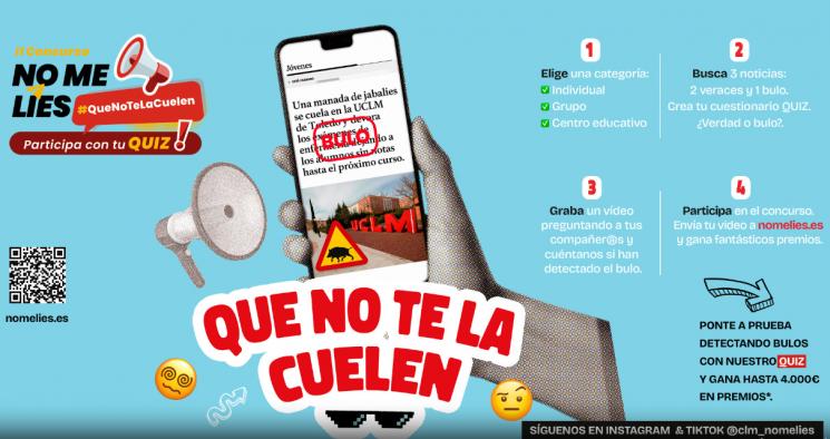 El concurso ‘No me Líes’, promovido por el Gobierno regional para luchar contra la desinformación, bulos y ‘fake news’, registra el doble de participantes que en 2023