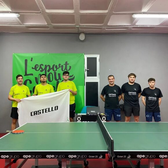 Una victoria y una derrota del Canalones Tarancon Tenis de Mesa en el grupo VII de Segunda División