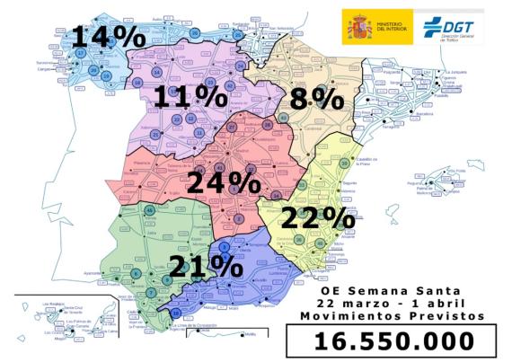 Comienza la operación especial de tráfico con motivo de la Semana Santa