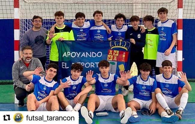El líder del grupo III del campeonato Autonómico Juvenil de Fútbol Sala, Molina FS, pasó como una apisonadora ante la EFS Futsal Tarancón en Barajas de Melo. 2-10 resolvió en la  primera parte a pesar de viajar con una expedición ajustada.