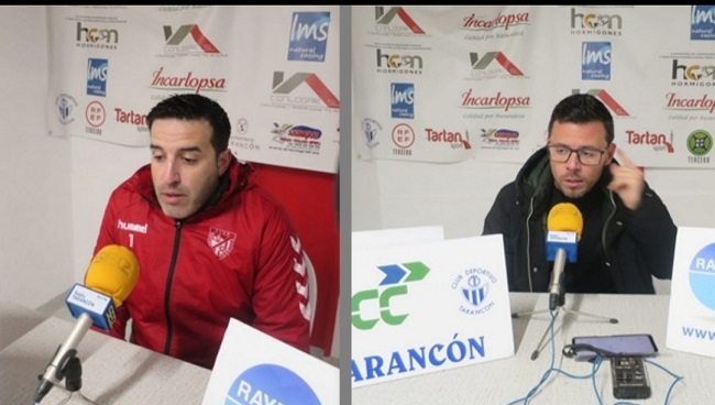 Jorge Cañete, entrenador del CD Tarancón, decepcionado, contrariado y dolido “no hemos estado a la altura de que es el CD Tarancon” y tiene claro que “nos ha faltado actitud”