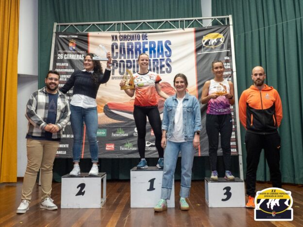 Domingo Cuevas y Rosario Gómez se hacen con el triunfo en la 10k de El Herrumblar