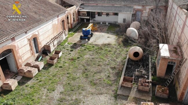 SEPRONA investiga a seis personas por daños en unas conocidas bodegas de Calzada de Calatrava declaradas como Elemento Patrimonial Etnográfico e Industrial
