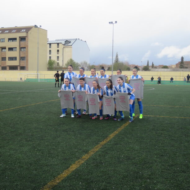 Paso adelante del equipo femenino de la EFB Jesus de la Ossa en la liga UCLM Preferente, primera victoria de la temporada  a domicilio