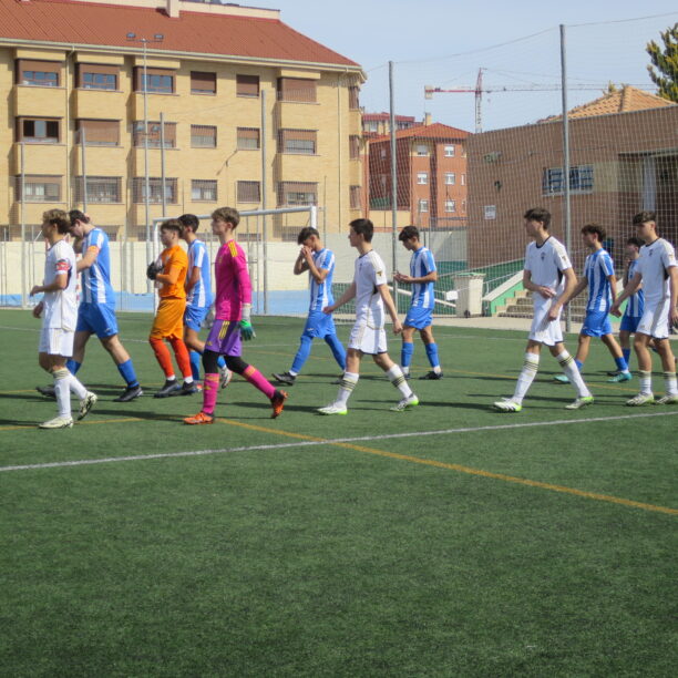 Derrota por la  mínima (0-1) del equipo Juvenil de la EFB Jesús de la Ossa en la liga Nacional Grupo XV, ante el segundo clasificado Albacete SAD B