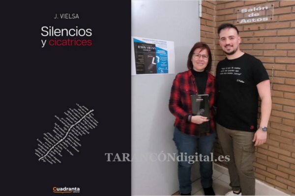 Presentación del libro «Silencios y Cicatrices» de Jesús Vielsa en la Biblioteca Luis Rius de Tarancón en el Día de la Poesía