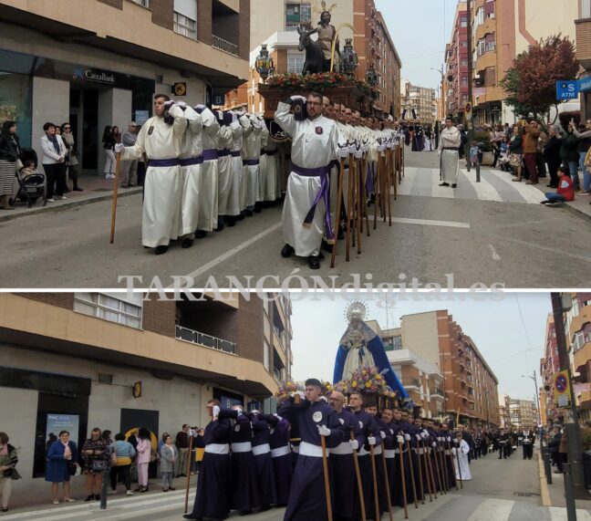 Éxito de participación y colorido en la procesión de la Entrada Triunfal de Jesús en Jerusalén en Tarancón