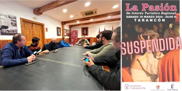 La representación de La Pasión Viviente de Tarancón en la Semana Santa 2024 queda suspendida por la previsión de lluvia
