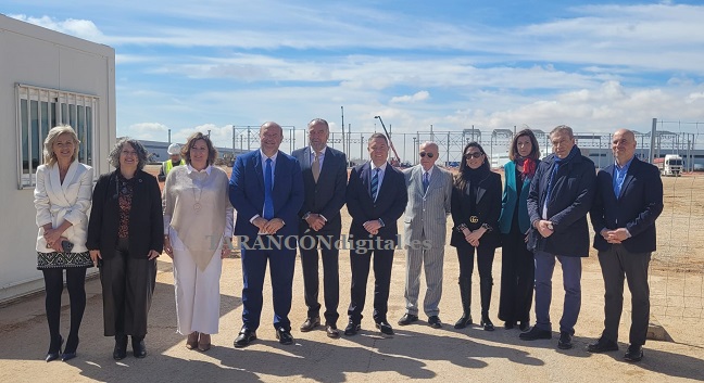 Las obras de la empresa Fassa Bortolo en Tarancón van a buen ritmo y la fábrica estará en funcionamiento en un año aproximadamente