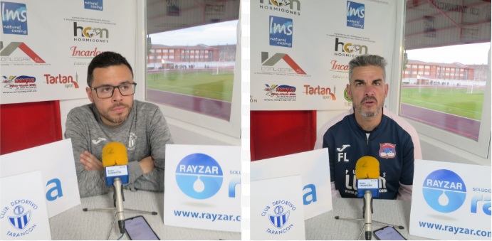 Valoración de los entrenadores del CD Tarancón y del Villacañas tras el partido
