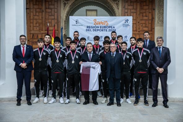 El Gobierno regional destaca que la Selección de Castilla-La Mancha Sub-19 de Fútbol-Sala “es un ejemplo para tantos y tantos jóvenes”