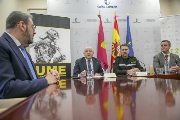Castilla-La Mancha participa en un seminario organizado por la UME sobre planificación y coordinación ante una situación de emergencia de interés nacional